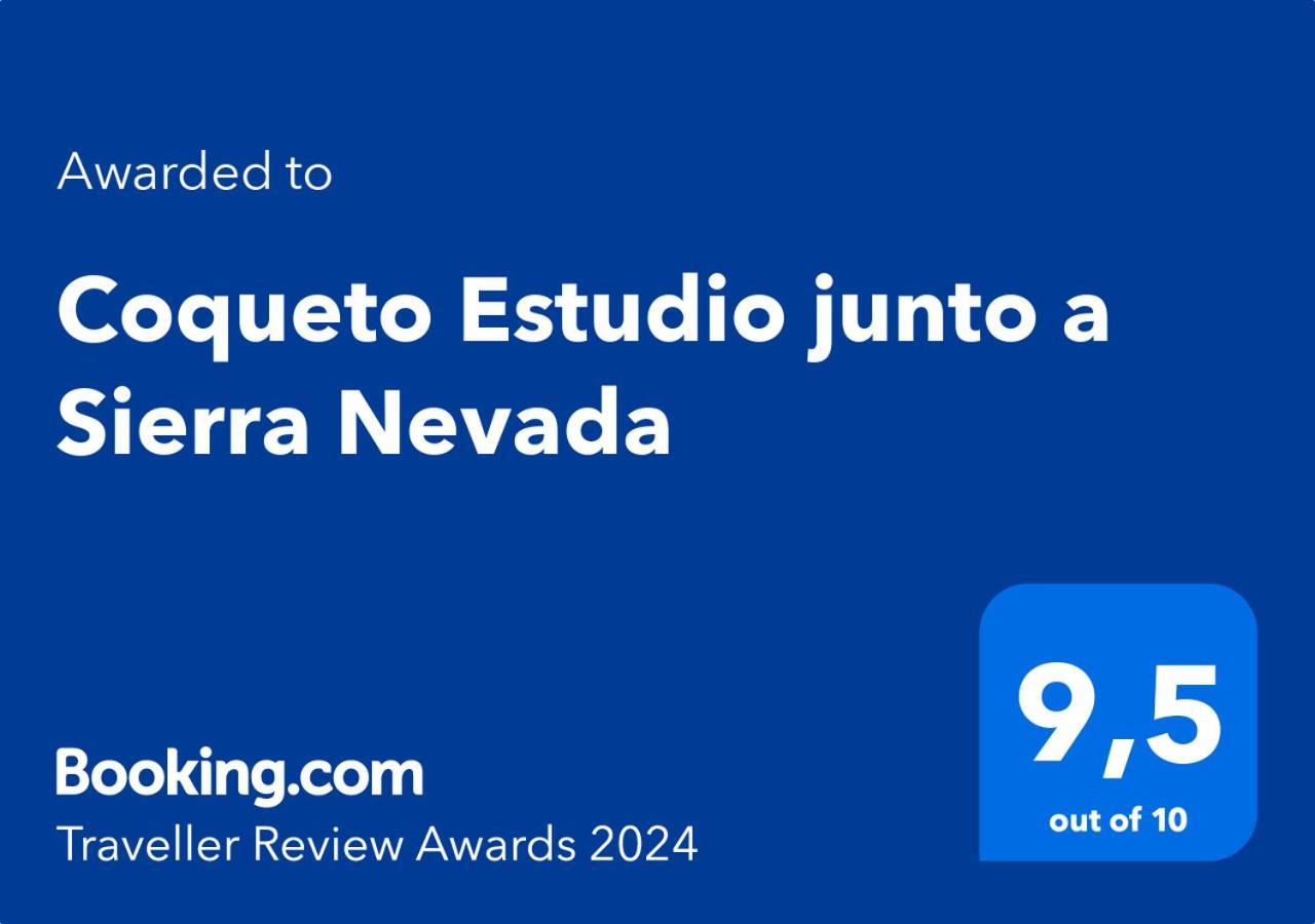 גואחר-סיירה Coqueto Estudio Junto A Sierra Nevada מראה חיצוני תמונה